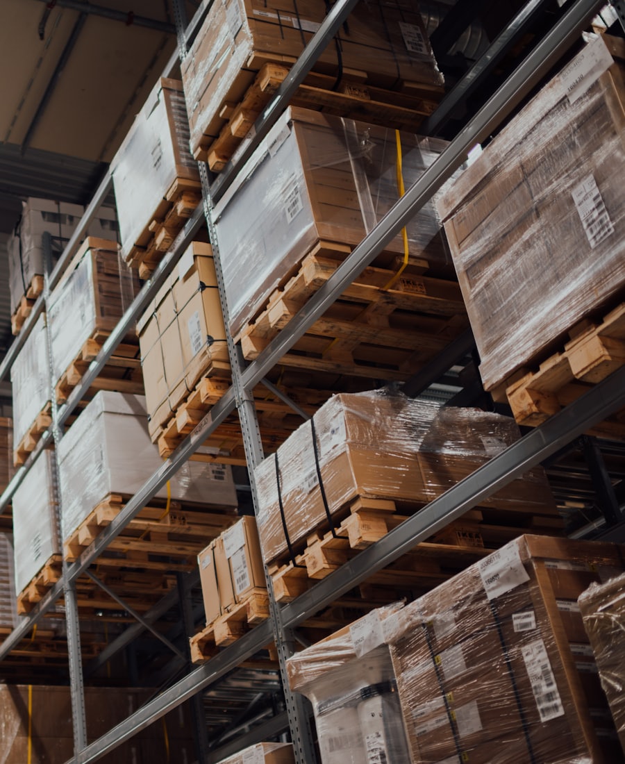 Entrepôt de distribution